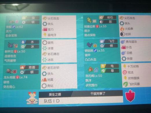 精灵宝可梦盾最强阵容图标