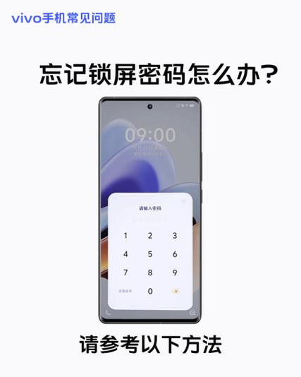 vivo手机屏幕锁忘了密码怎样解锁图标