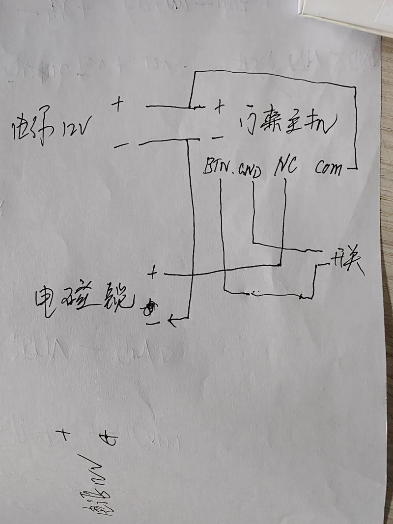海康人脸识别门禁一体机接线图图标