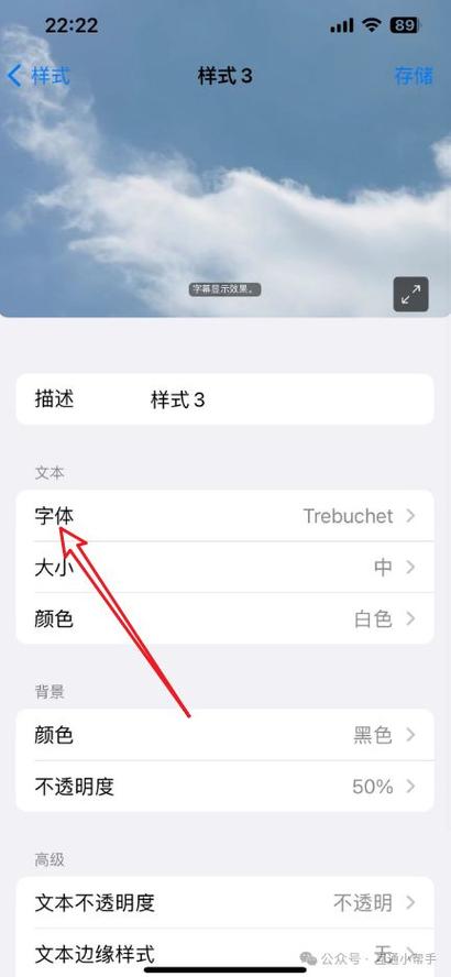 iphone字体怎么换图标
