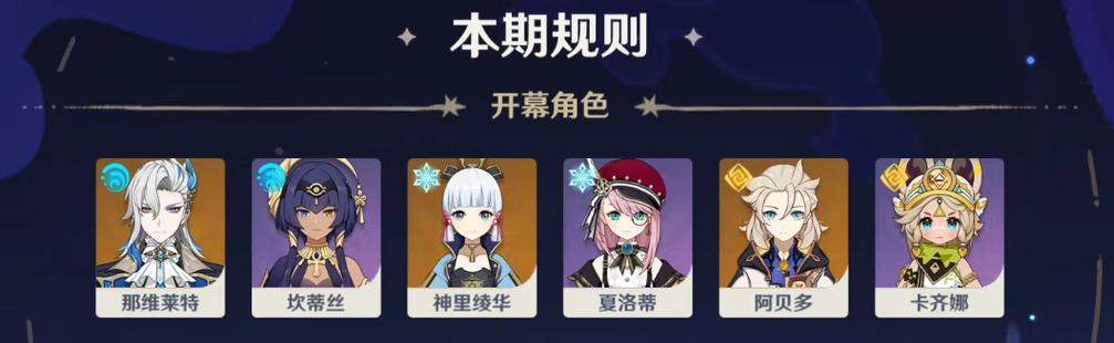 原神新手角色分类解析缩略图